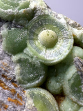 Load image into Gallery viewer, High-Grade Green Wavellite Collectors Specimen - Radiating Botryoidal Crystal Formation - Arkansas, USA