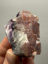 Load image into Gallery viewer, Premium Hematite-Phantom Deep Magenta Ametrine Cluster | Deccan Traps, India | Collector Mineral Specimen