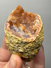 Load image into Gallery viewer, “Goblin Chalcedony” Pink & Orange Druzy Botryoidal Stalactites — Tichka Massif, High Atlas, Morocco