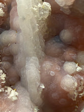 Load image into Gallery viewer, “Goblin Chalcedony” Pink & Orange Druzy Botryoidal Stalactites— Tichka Massif, High Atlas, Morocco