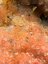 Load image into Gallery viewer, “Goblin Chalcedony” Pink & Orange Druzy Botryoidal Stalactites — Tichka Massif, High Atlas, Morocco