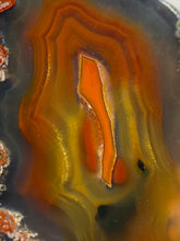 Load image into Gallery viewer, Polished Malawi Agate Half – African Banded Agate Display Specimen