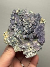 Load image into Gallery viewer, 3.8” Indonesian Grape Agate (Radial Spray Terminated Quartz) Display Specimen | Mamuju, West Sulawesi, Indonesia