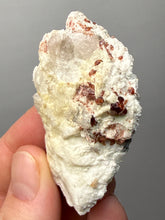 Load image into Gallery viewer, High-Grade Naturally Faceted Red Spessartine Garnet on Matrix — Skardu, Pakistan