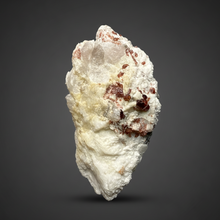 Load image into Gallery viewer, High-Grade Naturally Faceted Red Spessartine Garnet on Matrix — Skardu, Pakistan