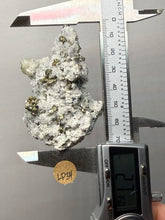 Load image into Gallery viewer, 2.7” New Find: Huanzala Mine Peru Sphalerite + Chalcopyrite + Apatite + Calcite + Quartz | Collector Display Specimen
