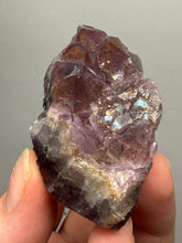 Load image into Gallery viewer, Premium Hematite-Phantom Deep Magenta Ametrine Cluster | Deccan Traps, India | Collector Mineral Specimen