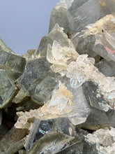 Load image into Gallery viewer, Chlorite-Included Quartz Cluster (Green Phantom Quartz) – Pakistan Mineral Specimen