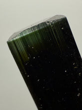 Load image into Gallery viewer, Dark Green Cap Stak Nala Tourmaline and Cleavelandite – Haramosh Mountains, Pakistan | Thumbnail Specimen