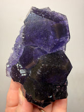 Load image into Gallery viewer, High-Grade “Tanzanite” Fluorite Cluster — Quan Zhou, Yongchun County, Fujian, China | Collector Mineral Specimen