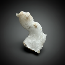 Load image into Gallery viewer, RARE COMBO Moroccan Ram’s Horn Selenite (Gypsum) with Yellow Botryoidal Fluorite Display Specimen