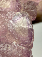 Load image into Gallery viewer, Etched Botryoidal Lavender Fluorite on Quartz Matrix
Collector Mineral Specimen — Hunan, China