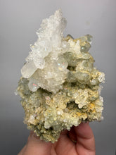 Load image into Gallery viewer, Chlorite-Included Quartz Cluster (Green Phantom Quartz) – Pakistan Mineral Specimen
