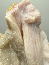 Load image into Gallery viewer, “Goblin Chalcedony” Pink & Orange Druzy Botryoidal Stalactites— Tichka Massif, High Atlas, Morocco