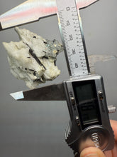 Load image into Gallery viewer, Dark Green Cap Stak Nala Tourmaline and Aquamarine on Cleavelandite Matrix – Haramosh Mountains, Pakistan
