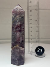 Load image into Gallery viewer, Blue Rose Quartz Obelisk Tower from Brazil • High Grade
