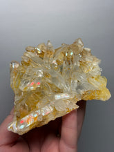 Load image into Gallery viewer, Golden Iron-Stained Himalayan Quartz Cluster | Pakistan | Collector Display Specimen