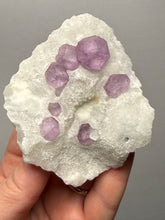 Load image into Gallery viewer, Superb Purple Fluorite on Quartz | De’an Fluorite Mine, Wushan, De’an County, Jiangxi, China
