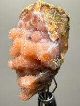 Load image into Gallery viewer, “Goblin Chalcedony” Pink & Orange Druzy Botryoidal Stalactites— Tichka Massif, High Atlas, Morocco