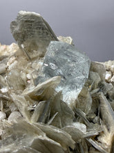 Load image into Gallery viewer, Premium Aquamarine with Mica on Matrix Collector Mineral Specimen – Nagar Valley, Pakistan