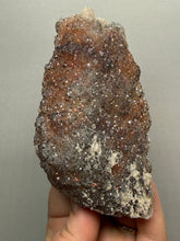 Load image into Gallery viewer, Natural Botryoidal Goethite on Druzy Amethyst Cluster | Collector Mineral Specimen | Morocco