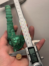 Load image into Gallery viewer, 5” High-Grade Malachite Stalactite “Cave” Formation | DR Congo | REPAIRED | Mineral Collector Specimen