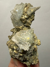 Load image into Gallery viewer, High-Grade Blue Barite with Iron Pyrite | Sidi Lahcen Mine, Nador, Morocco