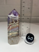 Load image into Gallery viewer, Amethyst and Agate Obelisk Tower