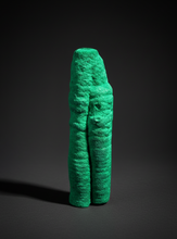Load image into Gallery viewer, 3.5” Double Druzy Malachite Stalactite — Botryoidal “Cave” Formation | DR Congo | Collector Mineral Specimen