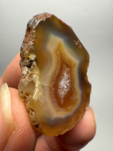 Load image into Gallery viewer, Polished Malawi Agate Half – High-Grade African Banded Agate Display Specimen