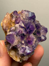 Load image into Gallery viewer, Premium Hematite-Phantom Deep Magenta Ametrine Cluster | Deccan Traps, India | Collector Mineral Specimen