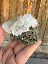 Load image into Gallery viewer, Mint Green Apophyllite w Red Phantoms • Maharashtra, India