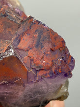 Load image into Gallery viewer, Premium Hematite-Phantom Deep Magenta Ametrine Cluster | Deccan Traps, India | Collector Mineral Specimen