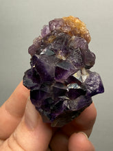 Load image into Gallery viewer, Premium Hematite-Phantom Deep Magenta Ametrine Cluster | Deccan Traps, India | Collector Mineral Specimen