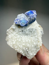 Load image into Gallery viewer, Afghan Lazurite W Afghanite Specimen | Deep Blue Lapis-Grade Crystal on Matrix | Collector Display Mineral