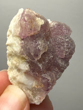 Load image into Gallery viewer, Botryoidal Lavender Fluorite on Quartz Matrix | Hunan, China | Collector Mineral Display Specimen