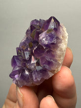 Load image into Gallery viewer, Premium Hematite-Phantom Deep Magenta Ametrine Cluster | Deccan Traps, India | Collector Mineral Specimen