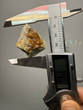 Load image into Gallery viewer, Hessonite Garnet Cluster on Matrix – Natural Collector Specimen from Pakistan | High-Grade Orange-Red Garnet Crystals