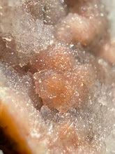 Load image into Gallery viewer, “Goblin Chalcedony” Pink & Orange Druzy Botryoidal Stalactites— Tichka Massif, High Atlas, Morocco