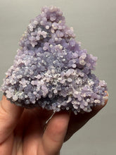 Load image into Gallery viewer, 3” Indonesian Grape Agate (Radial Spray Terminated Quartz) Display Specimen | Mamuju, West Sulawesi, Indonesia