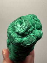 Load image into Gallery viewer, 4.1” High-Grade Malachite Stalactite “Cave” Formation | DR Congo | Mineral Collector Specimen