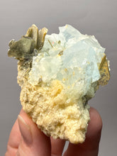Load image into Gallery viewer, Premium Aquamarine with Mica on Matrix Collector Mineral Specimen – Nagar Valley, Pakistan