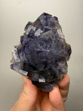 Load image into Gallery viewer, High Grade Purple YGX Fluorite Cluster – Yaogangxian Mine, Hunan, China | Collector Mineral Specimen