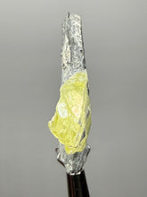 Load image into Gallery viewer, Vibrant Yellow Brucite Thumbnail Mineral Specimen | Collector Crystal from Killa Saifullah District in Balochistan Province, Pakistan