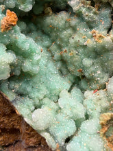 Load image into Gallery viewer, 8” Druzy Mint Green Smithsonite Cluster — Indonesia | Collector Mineral Specimen