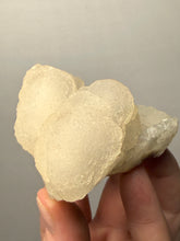 Load image into Gallery viewer, High-Grade “Dream Cloud” Druzy Chalcedony Stalactite — Maharashtra, India (Collector Display Specimen)