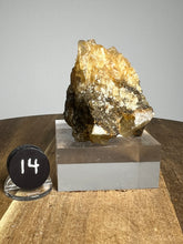 Load image into Gallery viewer, Glowing Flame Calcite Cluster from Maharashtra • High Grade