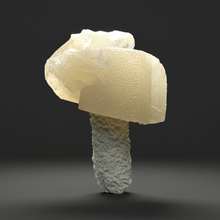 Load image into Gallery viewer, Rare Druzy Golden “Diamond” Calcite on Zeolite Matrix — Maharashtra, India | Collector Cabinet Specimen