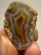 Load image into Gallery viewer, Polished Malawi Agate Half – High-Grade African Banded Agate Display Specimen