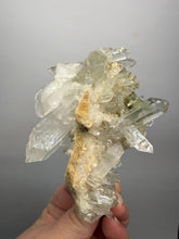 Load image into Gallery viewer, Chlorite-Included Quartz Cluster (Green Phantom Quartz) – Pakistan Mineral Specimen